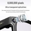 Cross M8 Smart Glasses: Bluetooth Calling, AI Translation, Object Recognition, Music, Detachable Lenses.