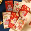 6pcs Hongbao New Year Money Pocket Traditional Lucky Money Packets  Kids Gifts Favor