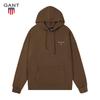 Gant Dünner bestickter Hoodie Pullover für Damen und Herren, Lässiger Sport Lauf Hoodie