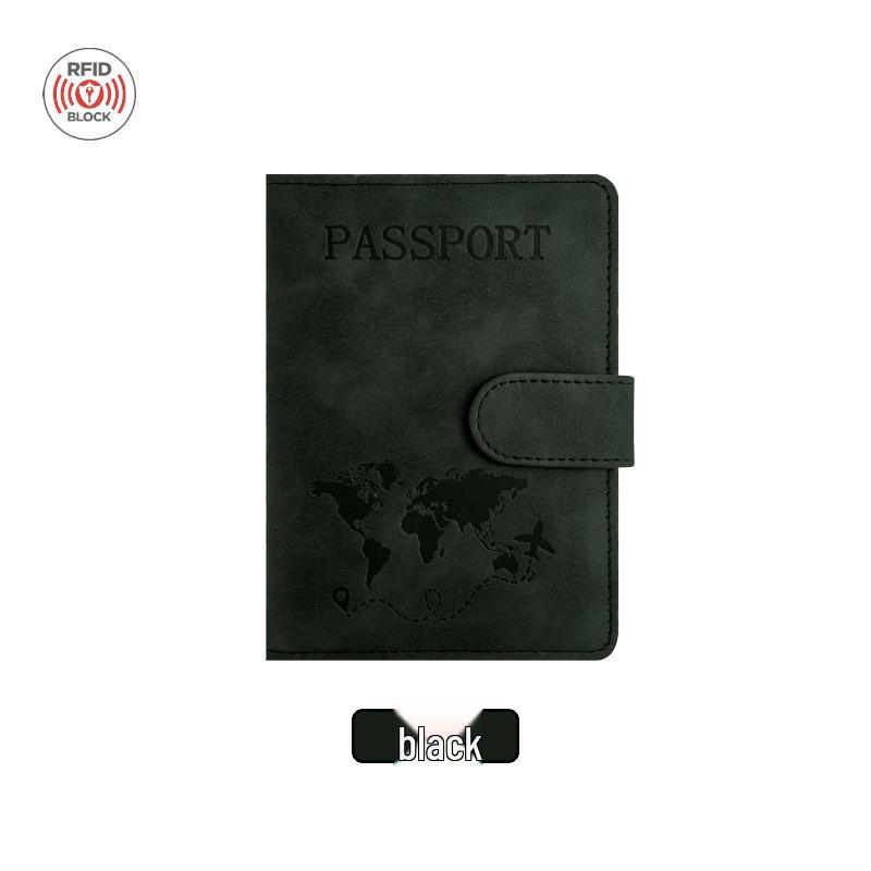 

Антимагнітний тримач для паспорта з ПУ шкіри, що змінює колір, із застібкою на магнітній кнопці