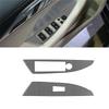 ABLZ-For BMW 8 Series G14 G15 G16 - LHD Carbon Fiber Trim Sticker For Car Window Lift Switch Panel Cover Accessories