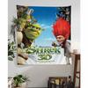 Cartoon Shrek Tapestry Art Printing Japanese Wall Tapestry Anime Wall Hanging Home Decor