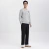 Langdeng Men's Hoodie 2025 Spring and Autumn Trendy Fashion Versatile Casual Round Neck Hoodie Long Sleeve T-shirt Top for Men