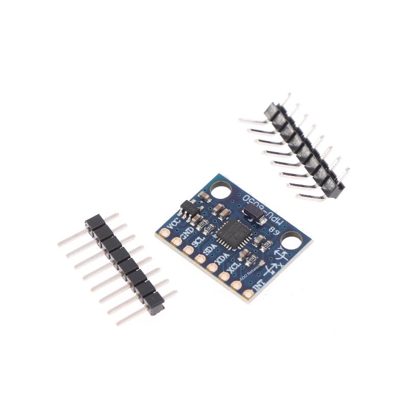 1Set Gy-521 Mpu-6050 Mpu6050 3 Axis Analog Gyroscope Sensors + Accelerometer Module For Atmega328P With Pins 3-5V Dc Moudle