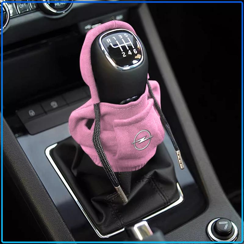 1Pcs Car Gear Knob Cover Hoodie Car Gear Stick Hoodie Car Styling For Opel Astra H G Corsa Insignia Astra Antara Meriva Zafira Interior
