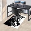1PC African Culture Non-Slip Floor Carpet, Suitable for Office, Bedroomand Playrooms. It Can Also Be Used As a Sofa Footrest cover-T35