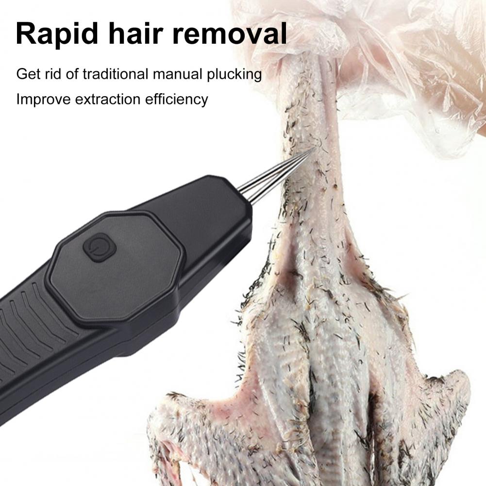 Electric Chicken Plucker Machine Handheld Poultry Feather Plucker Portable Automatic Hair Puller for Chickens Turkeys Ducks Wate