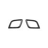 Carbon Fiber 2X Front Side Air Outlet Vent Cover Trim For Isuzu D-Max 2021 2022