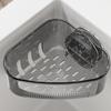 Kitchen Sponge Holder Corner Sponge Holder Sink Kitchen Organizer Modern Decor Storage Box Drain Basket for Home Bathroom Shower