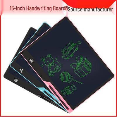 Rechargeable LCD Writing & Drawing Board - Small Electronic Blackboard & Message Board