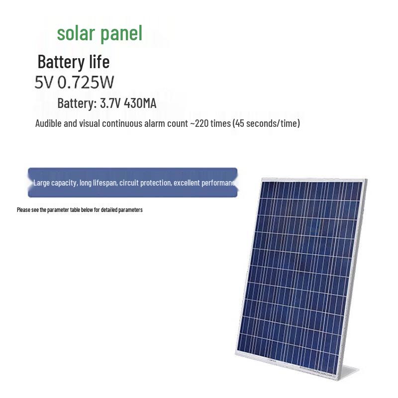 SOR Solar Alarm Light