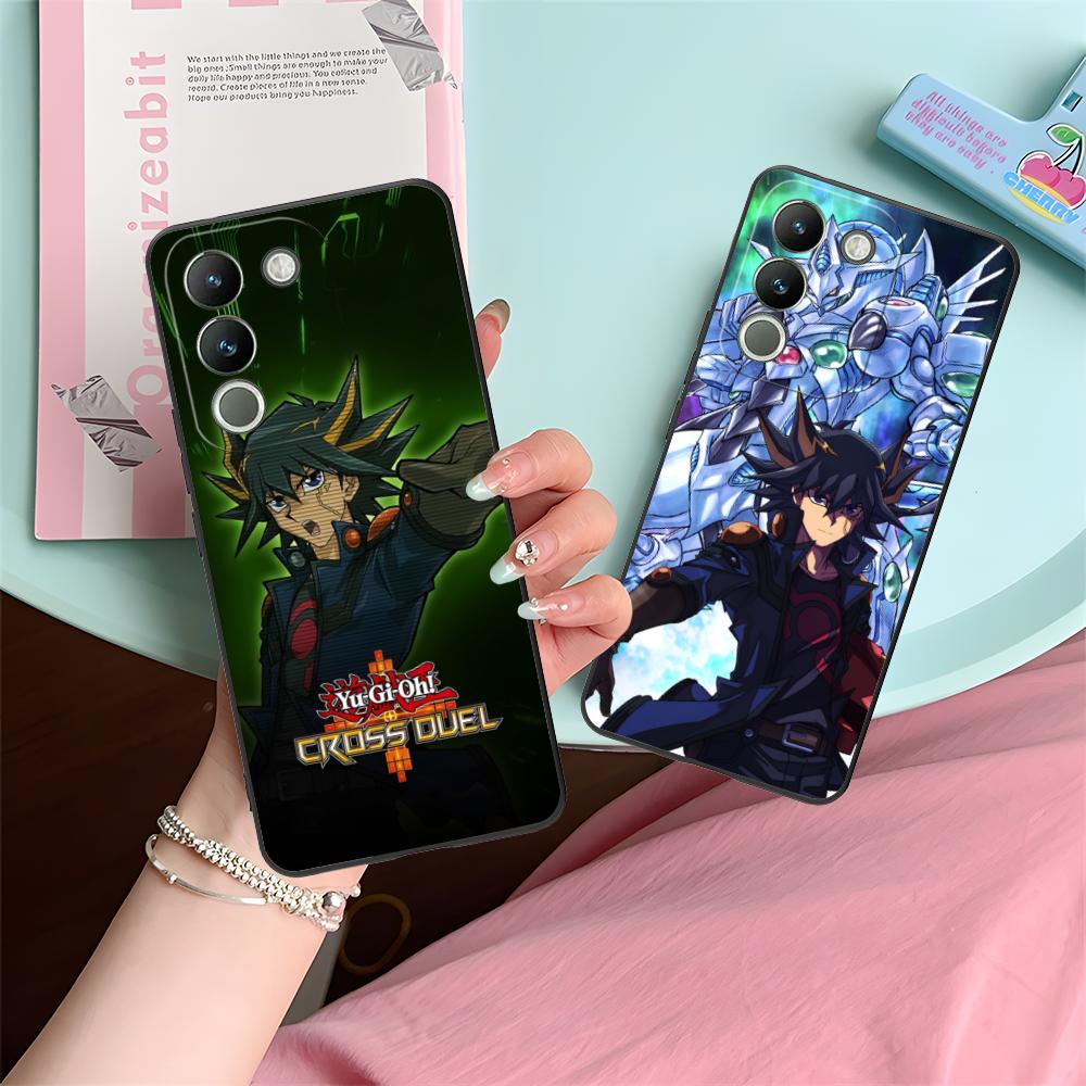 Yugioh Yusei Fudo Mobile Phone Case for VIVO V60 V50 V40 V30 V29 V27 V25 V23 Pro Lite 5G Colorful Printing Cover Pretty Cover