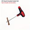 Car and Bike Tire Repair Tools: Comprehensive Kit with Studding Tools, Tubeless Tire Puncture Plugs, Rubber Strips for Garage