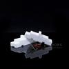 High-Purity Aluminum Oxide Ceramic Terminal Block - Heat Resistant, Insulating, Four-Hole Base for High-Frequency Motors