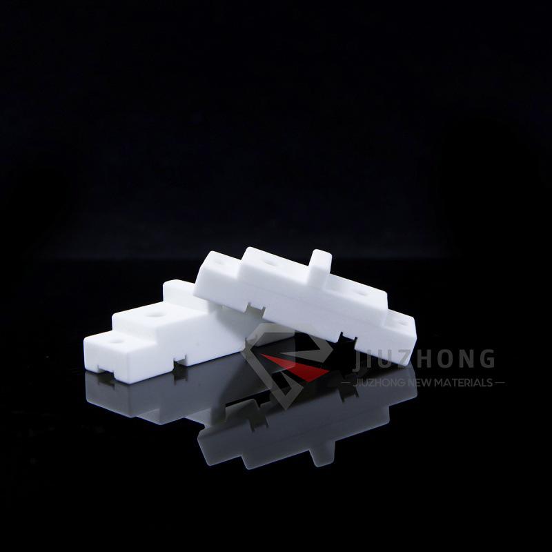 High-Purity Aluminum Oxide Ceramic Terminal Block - Heat Resistant, Insulating, Four-Hole Base for High-Frequency Motors