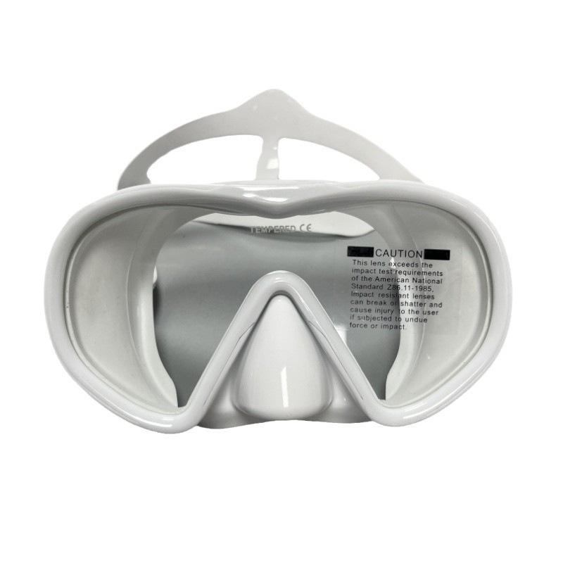 Masca de silicon cu cadru mare, mască de snorkeling complet uscată