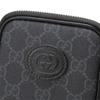 Gucci Klasická Mini Taška Přes Rameno z Plátna a Kůže Pánská Taška Přes Rameno Černá 700959-92TCF-1000