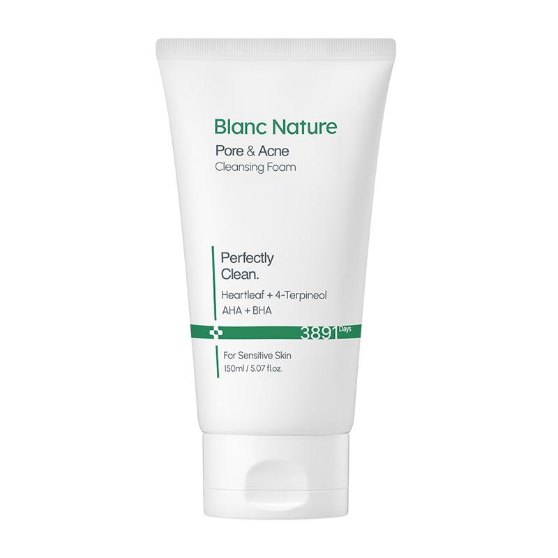 [Blanc Nature] Очищающая пенка для пор и акне 150 мл