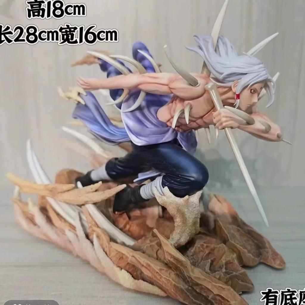 18Cm Naruto Gaara Figure Kimimaro Action Figures Pvc Doll Statue Collection Desk Decoration Model Toy Kids Birthday Gifts