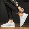 Genuine Leather Men's Casual Shoes Shock-absorbing Men Sneakers Slip-on Men's Flats Comfortable Male Leisure Shoes Scarpe Uomo