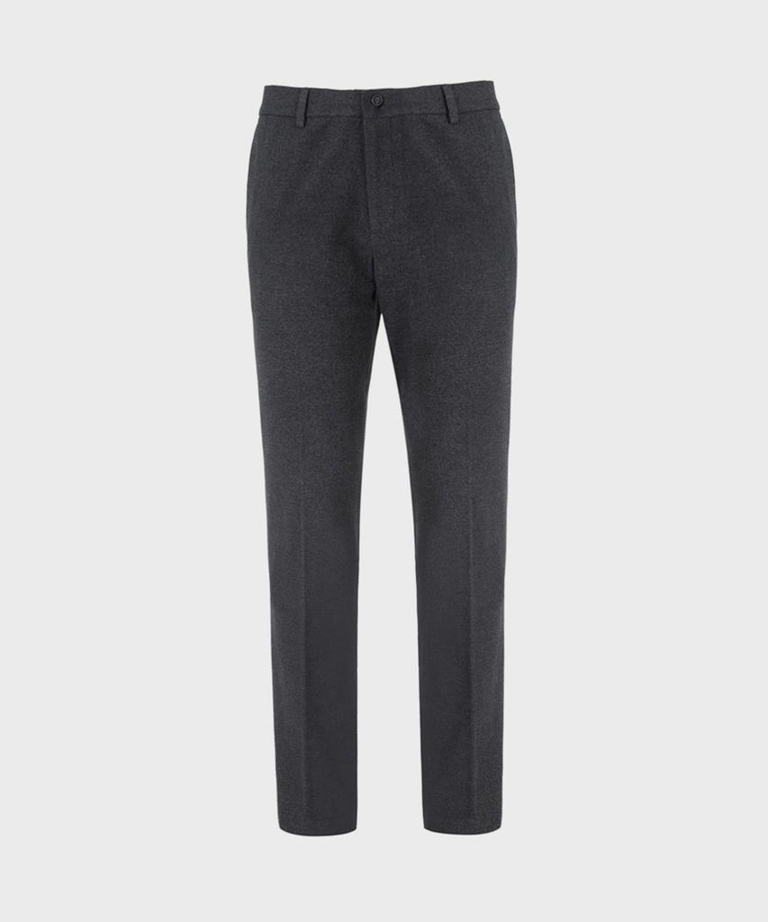 BROOKS BROTHERS 23Fw Flannel Stretch Chino Pants (Charcoal) (Bbpcmb0024Vdw)