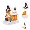 Lighted Up Christmas Village House Scene Decoration LED
