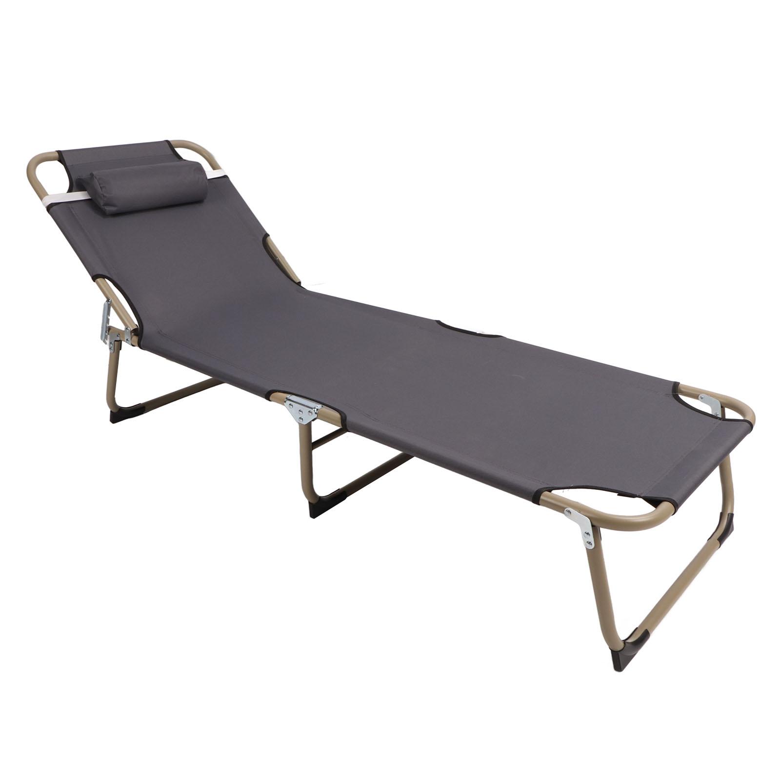 Camping Cots with Pillow Alloy Waterproof