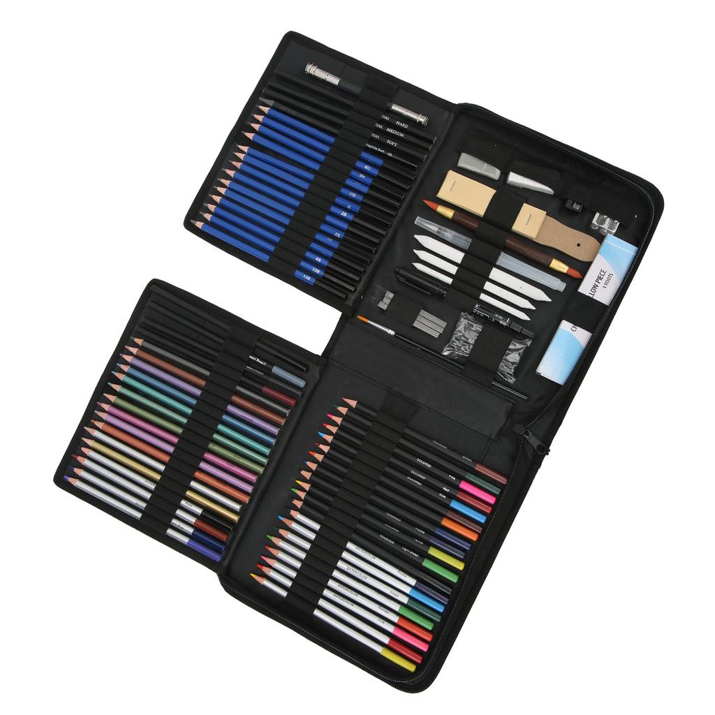 Sketch Pencil Drawing Set with Sketching Tool Professional Painting Art Supplies