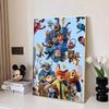 Disney 5D DIY Diamond Painting Zootopia Main Character Illustrations Embroidered Mosaic Cross Stitch Home Decor Gifts Crafts