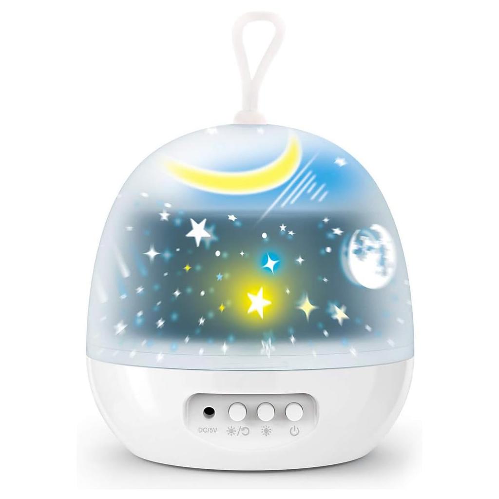 ROBOT PLAZA Planetarium Projector for Home Use, Kids-Friendly, USB Cable Operated, Star Projector, Ceiling Starry Sky Projection, Toy, Birthday Gift,