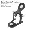 Dental Magnetic Articulator Professional Portable Laboratory Denture Articulator for Dentist Student