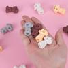 Rubbing Eraser Traceless Wipe Clean Stationery Cartoon Teddy Dog Pencil Eraser for Student