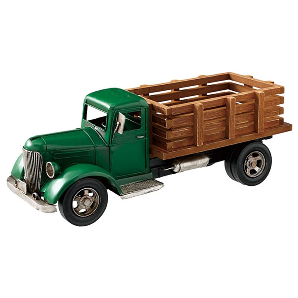 

HEADS Interior Goods 42x15x16cm 1pc green Truck Tin HEADS BRZ-INT6