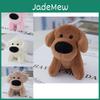 Adorable Porte-clés Peluche Chien Nez Énorme Mignon Chiot Charm de Sac Animal en Peluche Cadeau