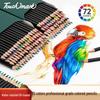 72-Color Water-Soluble Colored Pencils - Durable Lead for Art Students