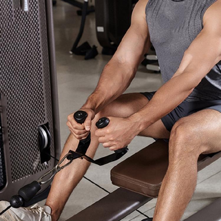 Rowing Machine Handle Cable Machine Attachment Handle for Women Men Gym Workout Strength Exercise