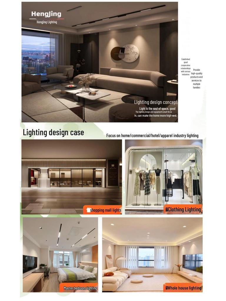 LED Strip Lights for Ceiling: Embedded Grille Spotlights for Hallway, Corridor, and Living Room