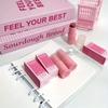 SHAQINUO Powder Blusher Stick Cream Blush Smooth Blendable Natural Matte Cheek Tint Face Makeup Long-Lasting Waterproof Cute Pink Cosmetics for Women