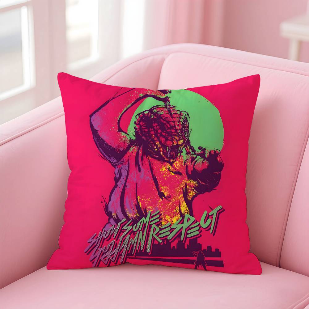 

Game H-Hotline Miami Pillow Case Pattern Printed Pillowcase for Living Room Sofa Cushion Cover & Bedroom Decor 12x12Inch
