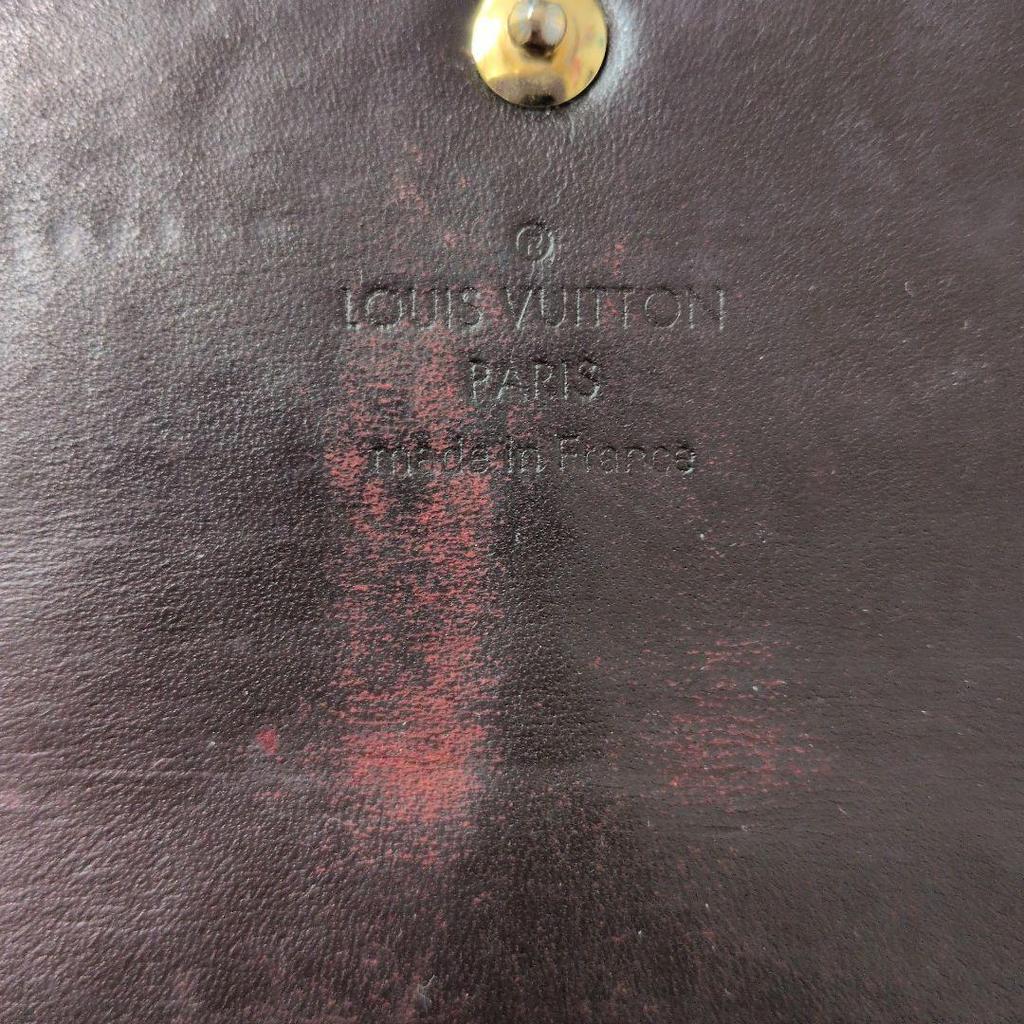 Used LOUIS VUITTON Vernis Portefeuil long wallet