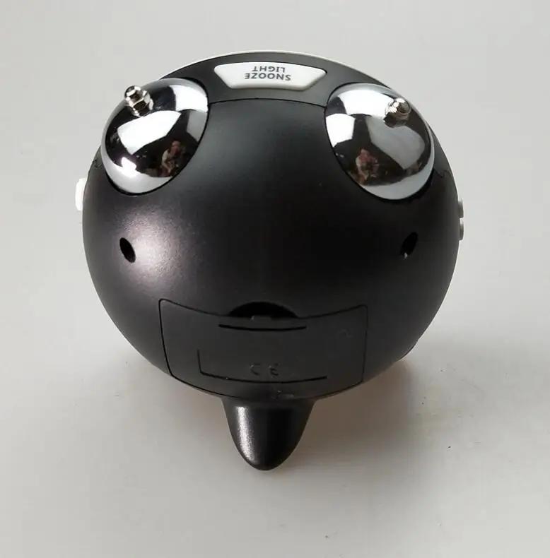 Ceas Deșteptător Digital Afișaj Oră Dată Clopoțel Dublu Super Tare pentru Somnoroși Alarme Duale Iluminare de Fundal Albastră pentru Adolescenți