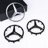 AABIC1 1pcs 52mm 57mm Car Steering Wheel Badge Emblem Sticker Auto-Styling For Mercedes Benz A B C E S class GLA GLC CLA W204 W205 W212