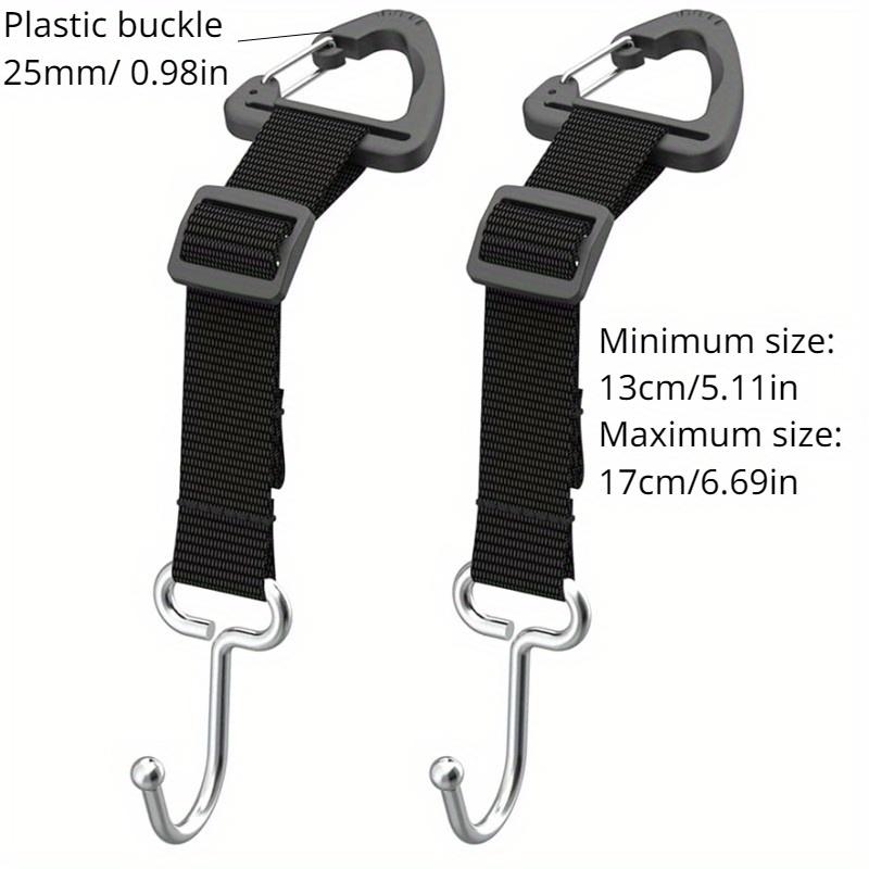 1pcs Car Headrest Hooks for Purses and Bags,Car Front Seat Holder,Adjustable Rear Seat Hooks,Metal Heavy Duty Hooks