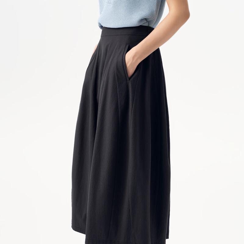 Broadcast American Style Chic Petal Mid-length Skirt