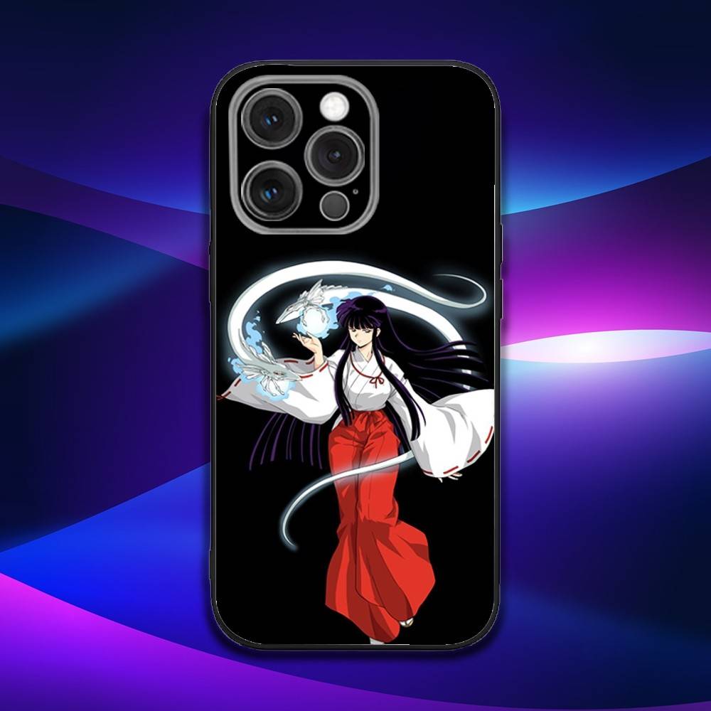 

Anime I-Inuyashas Phone Case For iPhone 16e,16,15,14,13,12,11,Pro,X,XS,Max,XR,Plus,Mini Soft Black Cover iPhone16promax