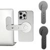 Foldable Extension Bracket Monitor Side Mount Phone Stand Magnetic Phone Holder  for Laptop