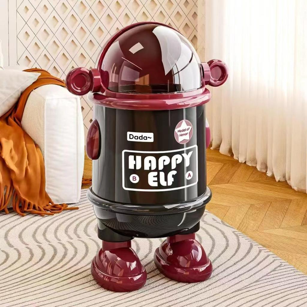Elegant Large-Capacity Trash Can with Foot Pedal & Lid for Home Use: Kitchen, Living Room, Bedroom, Bathroom, Toilet. Plastic Bin & Paper Basket.