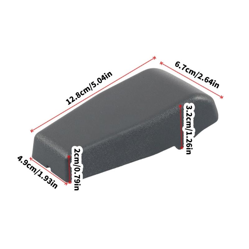 Upgrades ABS Liftgate Glass Hinge Protectors Left Side Replacements 68140033AA Rear Hinge Cover Guards for Automotives