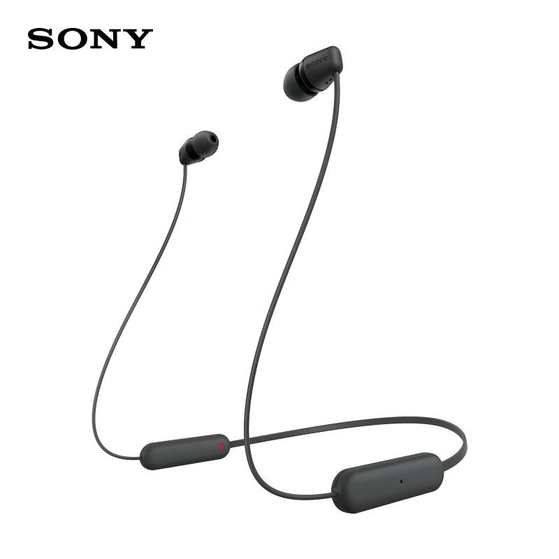 

SONY WI-C100 Wireless Neckband Bluetooth Headphones