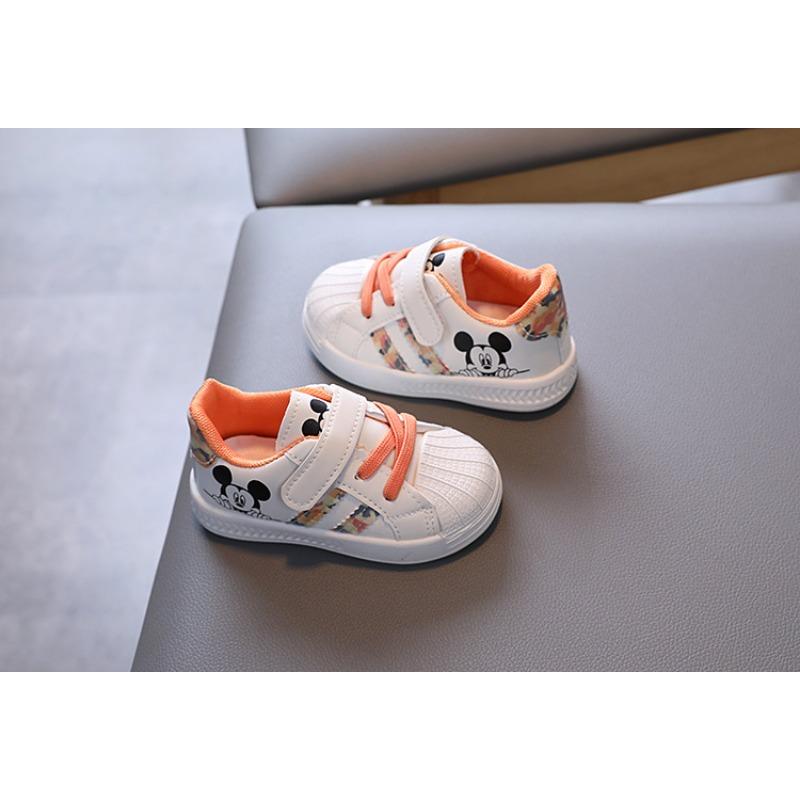 Spring and Autumn Baby Toddler Shoes Soft Baseplate Shoes Children's Sports Shoes Single Shoes White Shoes One Piece Is Sent On Behalf of Others